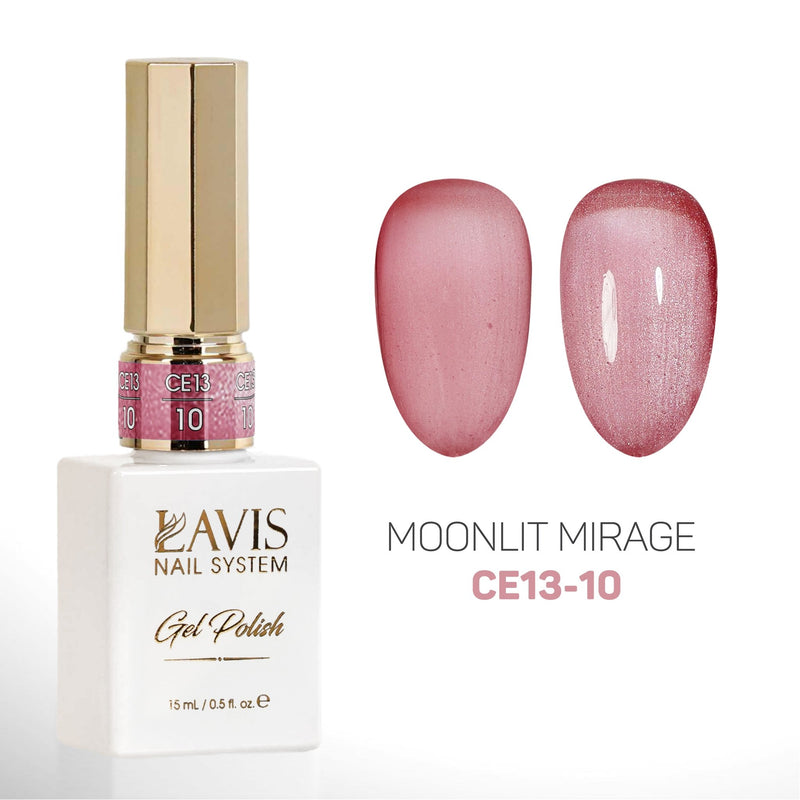 LAVIS Cat Eyes CE13 (Ver2) - 10 - Gel Polish 0.5 oz - Moonlit Mirage Collection - DTK Nail Supply