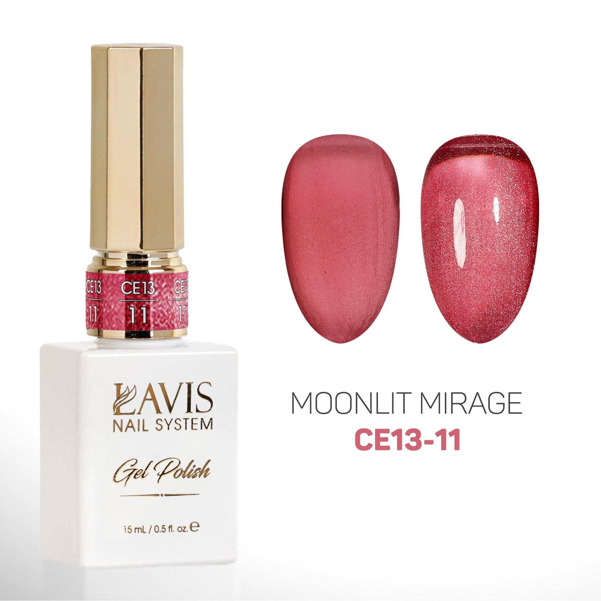 LAVIS Cat Eyes CE13 (Ver2) - 11 - Gel Polish 0.5 oz - Moonlit Mirage Collection - DTK Nail Supply