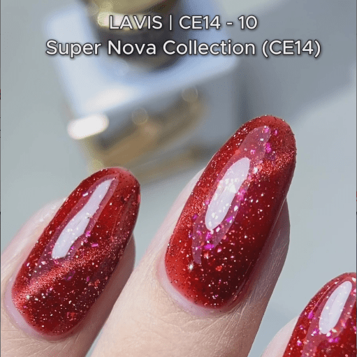 LAVIS Cat Eyes CE14 - 10 (Ver1) - Gel Polish 0.5 oz - Super Nova Collection - DTK Nail Supply