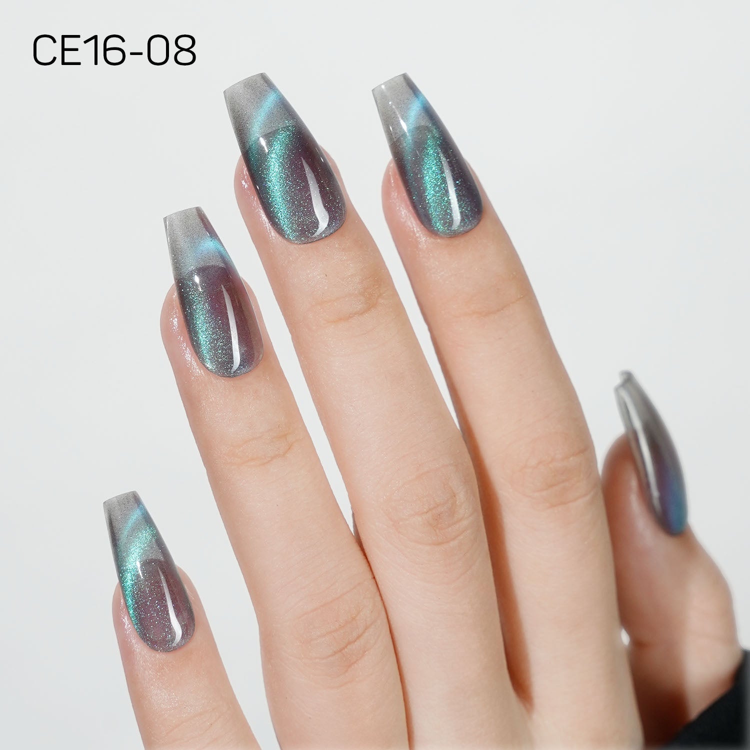 LAVIS Cat Eyes CE16 - Set 12 - Gel Polish 0.5 oz - Double Vision Collection - DTK Nail Supply