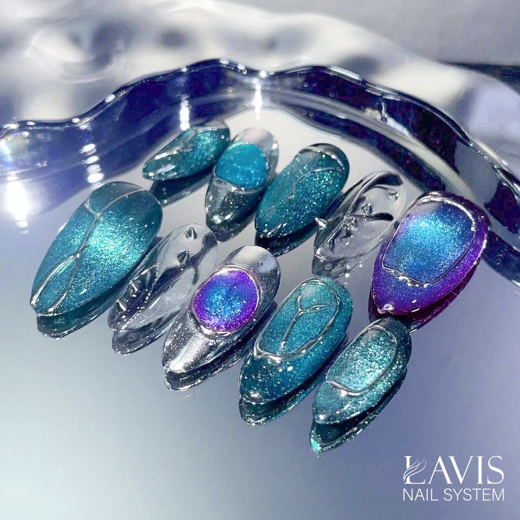 LAVIS Cat Eyes CE17 - 06 - Gel Polish 0.5 oz - Stellar Shift Collection - DTK Nail Supply