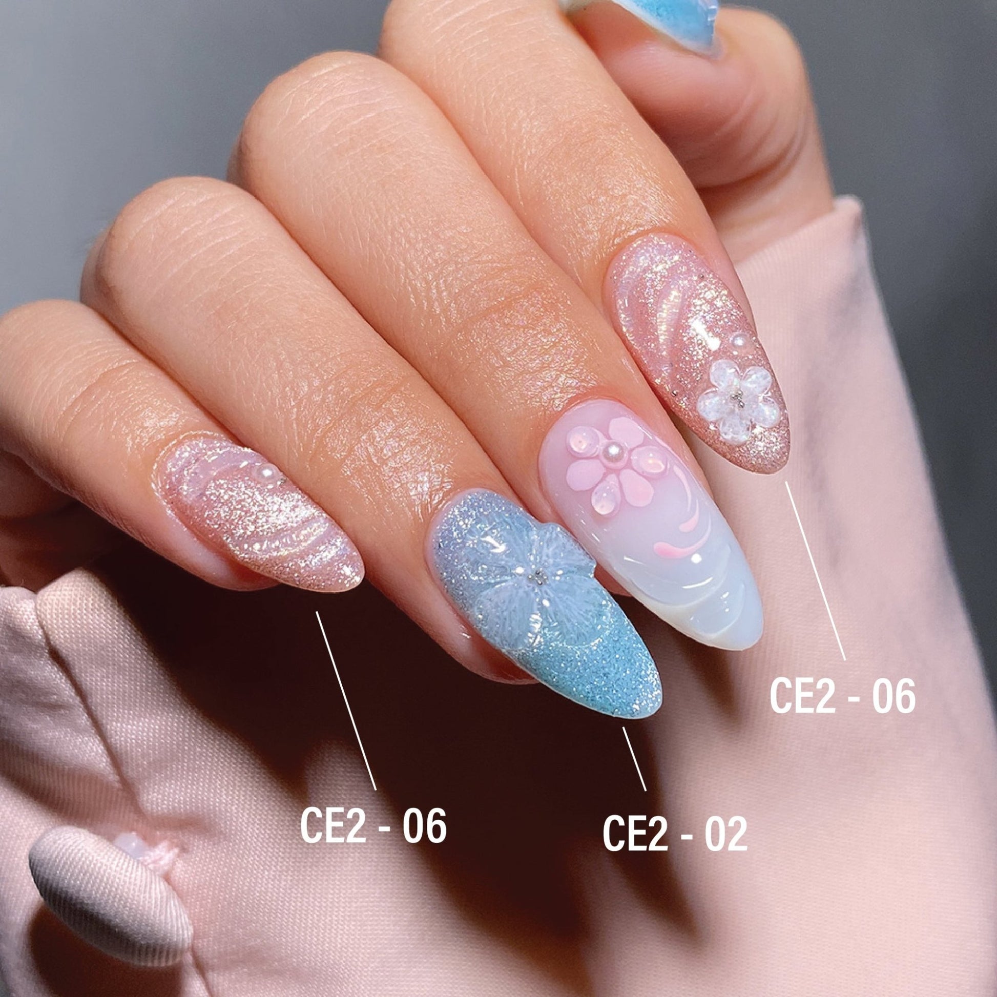 LAVIS Cat Eyes CE2 - 02 - Gel Polish 0.5 oz - Under The Sea Collection - DTK Nail Supply