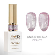 LAVIS Cat Eyes CE2 - 07 - Gel Polish 0.5 oz - Under The Sea Collection - DTK Nail Supply