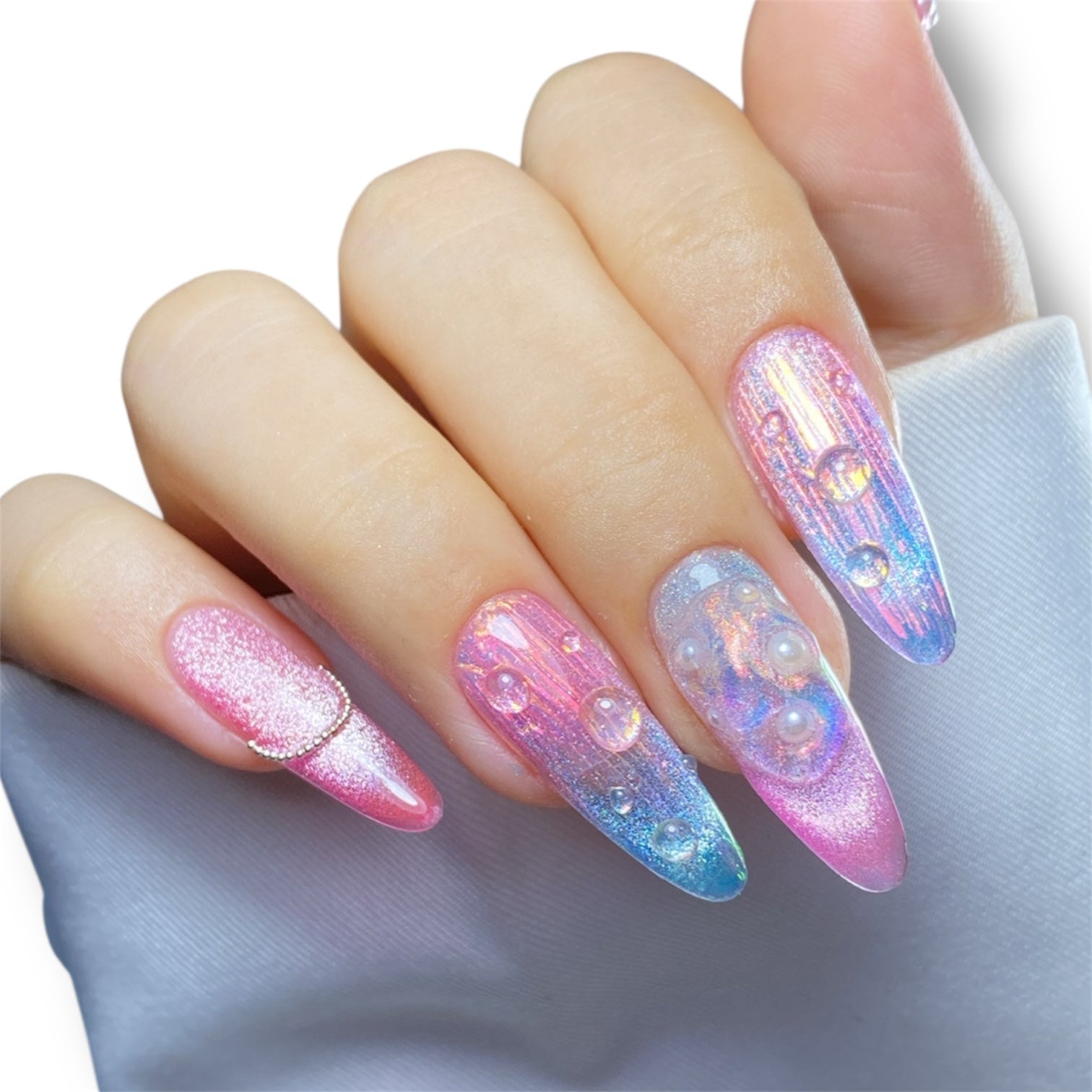 LAVIS Cat Eyes CE2 - 12 - Gel Polish 0.5 oz - Under The Sea Collection - DTK Nail Supply