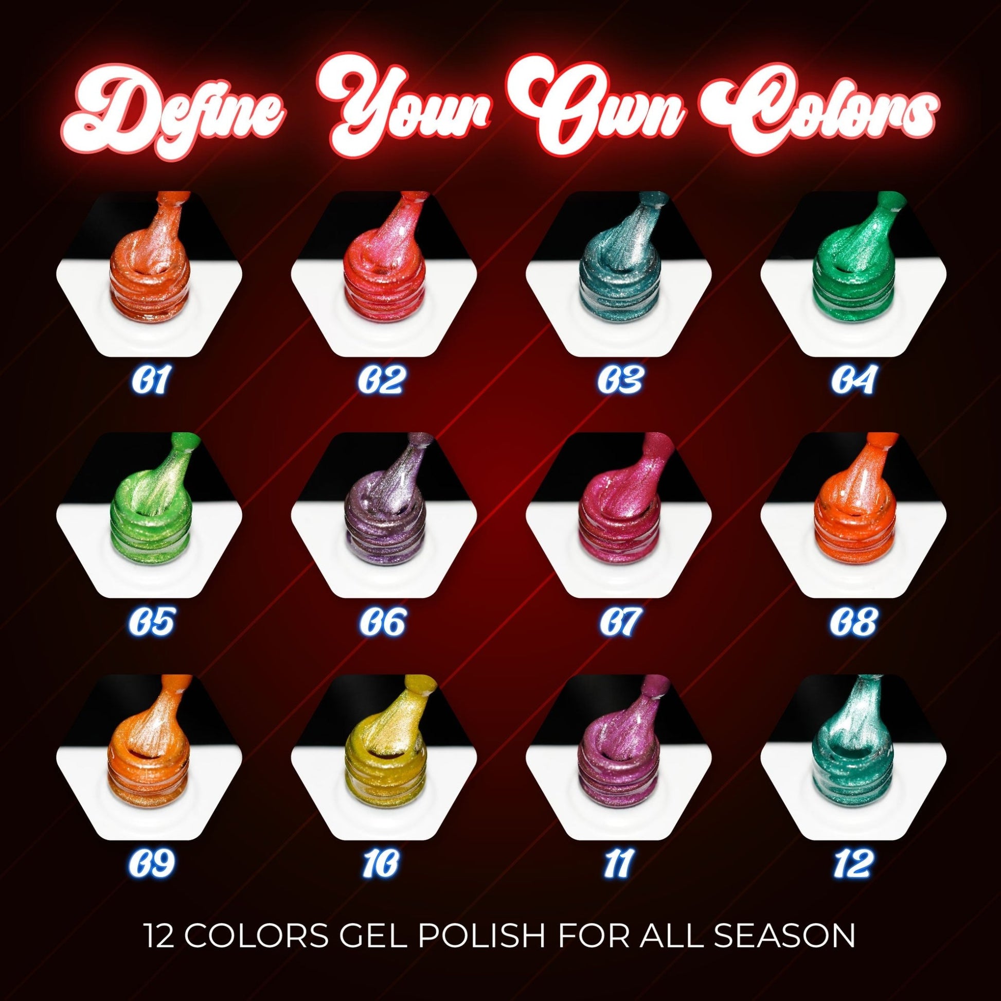 LAVIS Cat Eyes CE3 - Gel Polish 0.5 oz - Tropical Candy Collection - DTK Nail Supply