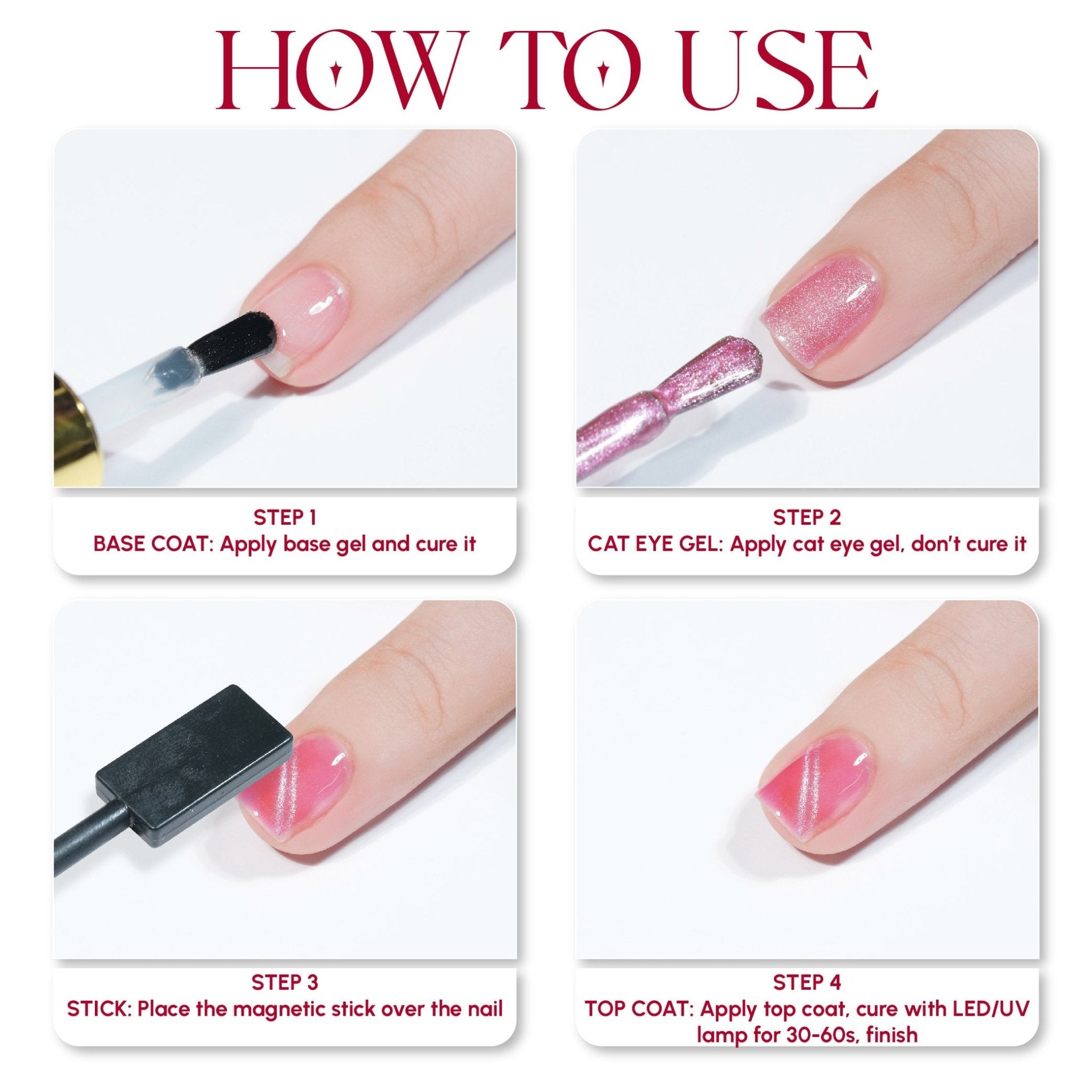 LAVIS Cat Eyes CE5 - 12 (Ver2) - Gel Polish 0.5 oz - A Breath Of Spring Collection - DTK Nail Supply