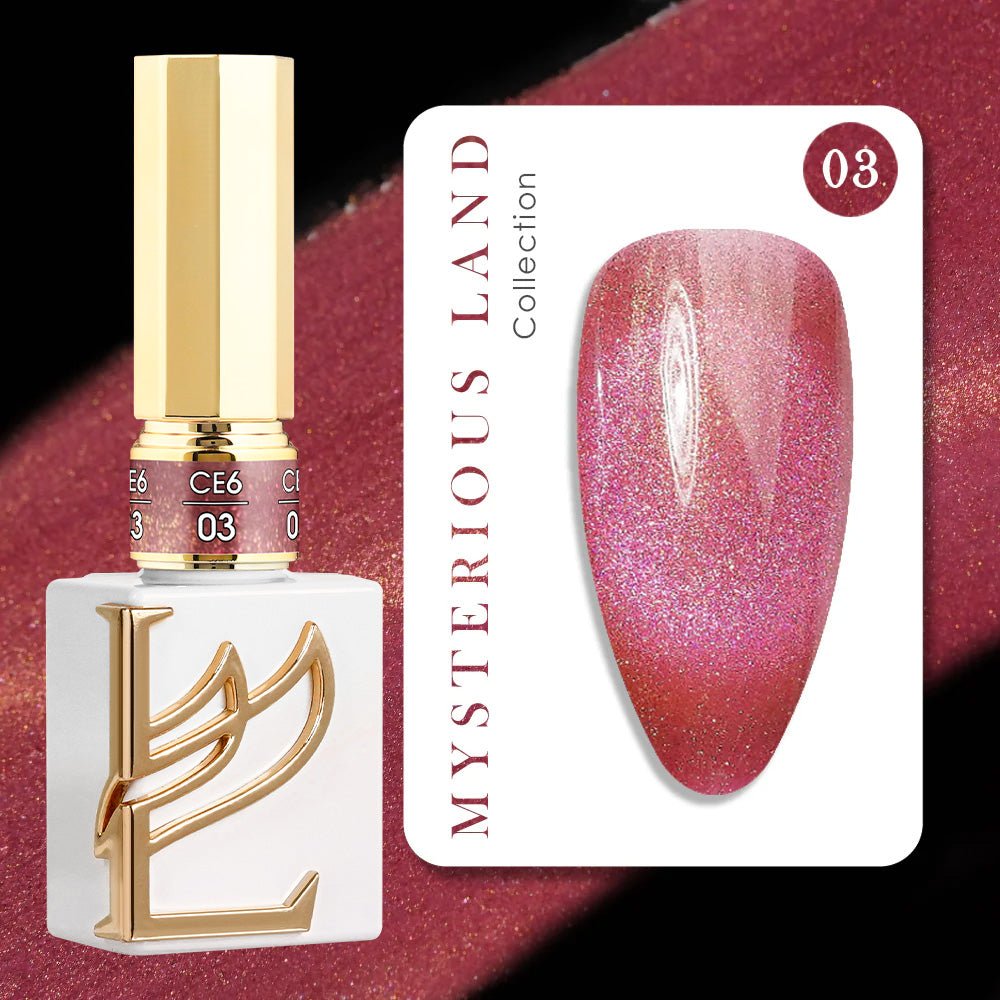 LAVIS Cat Eyes CE6 - 03 (Ver1) - Gel Polish 0.5 oz - Mysterious Land Collection - DTK Nail Supply