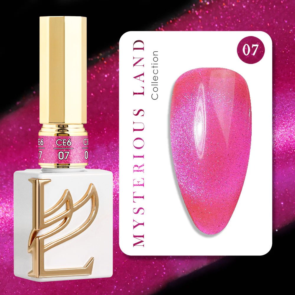 LAVIS Cat Eyes CE6 - 07 (Ver1) - Gel Polish 0.5 oz - Mysterious Land Collection - DTK Nail Supply