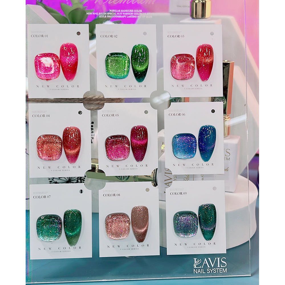 LAVIS Cat Eyes CE6 (Ver1) - Gel Polish 0.5 oz - Starlight Collection - FG - DTK Nail Supply