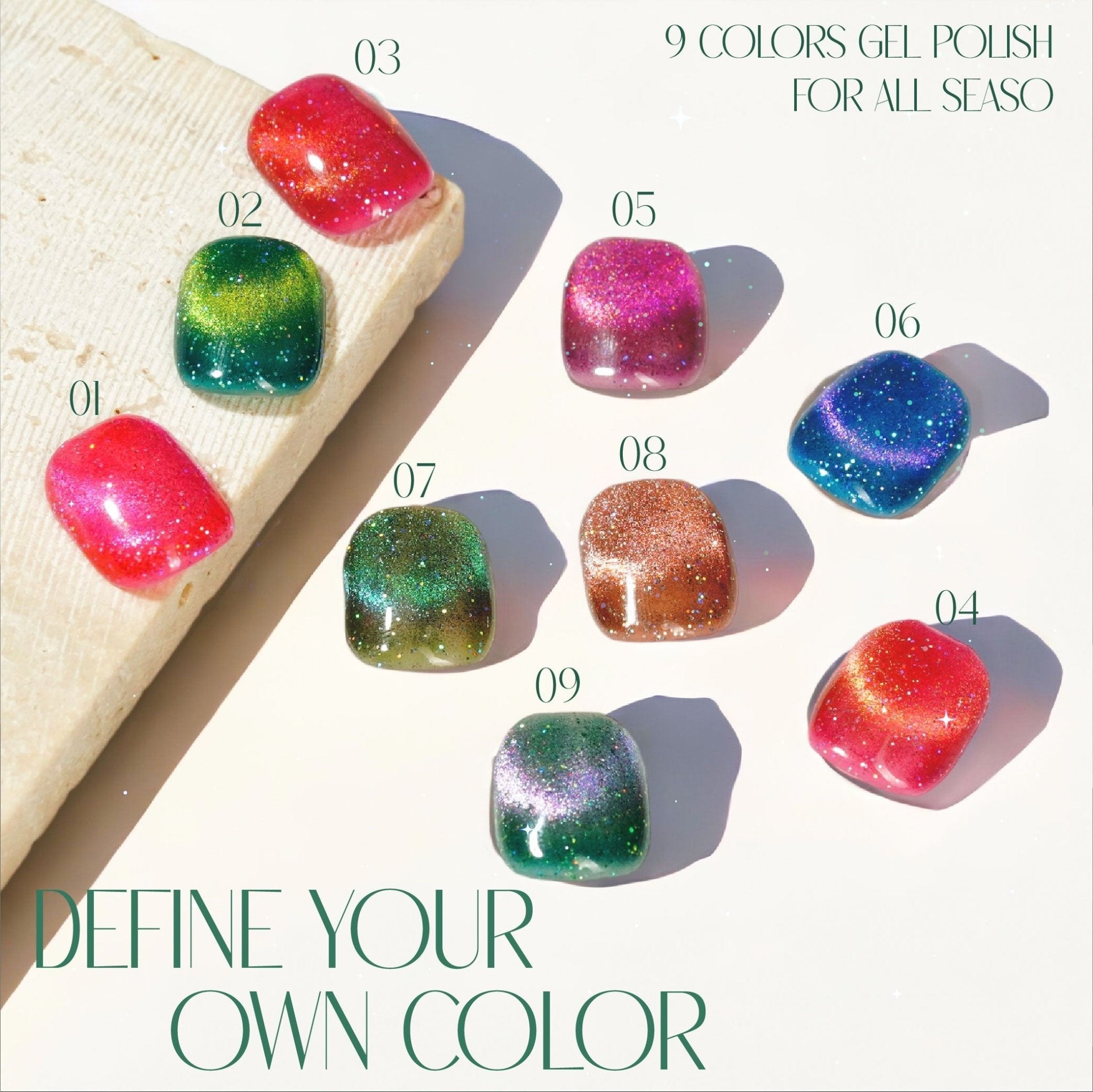 LAVIS Cat Eyes CE6 (Ver1) - Gel Polish 0.5 oz - Starlight Collection - FG - DTK Nail Supply