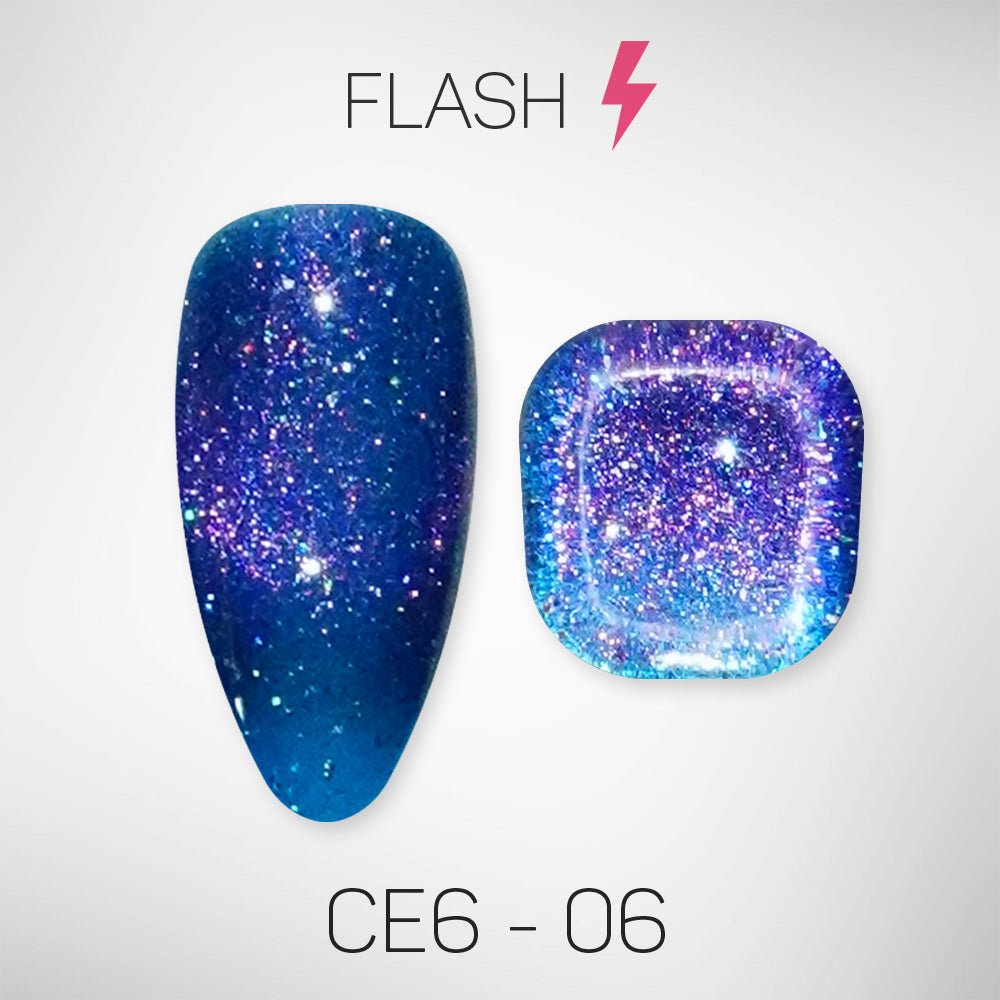LAVIS Cat Eyes CE6 (Ver1) - Gel Polish 0.5 oz - Starlight Collection - FG - DTK Nail Supply