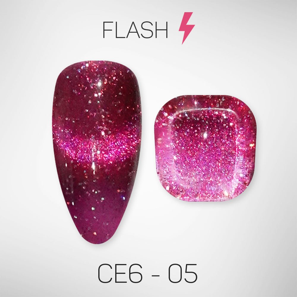 LAVIS Cat Eyes CE6 (Ver1) - Gel Polish 0.5 oz - Starlight Collection - FG - DTK Nail Supply