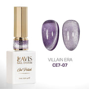 LAVIS Cat Eyes CE7 - 07 - Gel Polish 0.5 oz - VILLIAIN ERA Collection - DTK Nail Supply