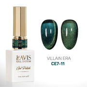 LAVIS Cat Eyes CE7 - 11 - Gel Polish 0.5 oz - VILLIAIN ERA Collection - DTK Nail Supply