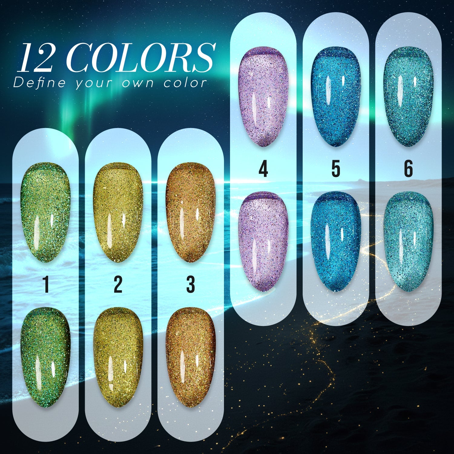 LAVIS Cat Eyes CE8 - 03 - Gel Polish 0.5 oz - Lavis Hidden Treasures Collection - DTK Nail Supply