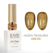 LAVIS Cat Eyes CE8 - 03 - Gel Polish 0.5 oz - Lavis Hidden Treasures Collection - DTK Nail Supply