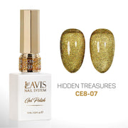 LAVIS Cat Eyes CE8 - 07 - Gel Polish 0.5 oz - Lavis Hidden Treasures Collection - DTK Nail Supply