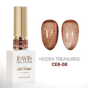 LAVIS Cat Eyes CE8 - 08 - Gel Polish 0.5 oz - Lavis Hidden Treasures Collection - DTK Nail Supply