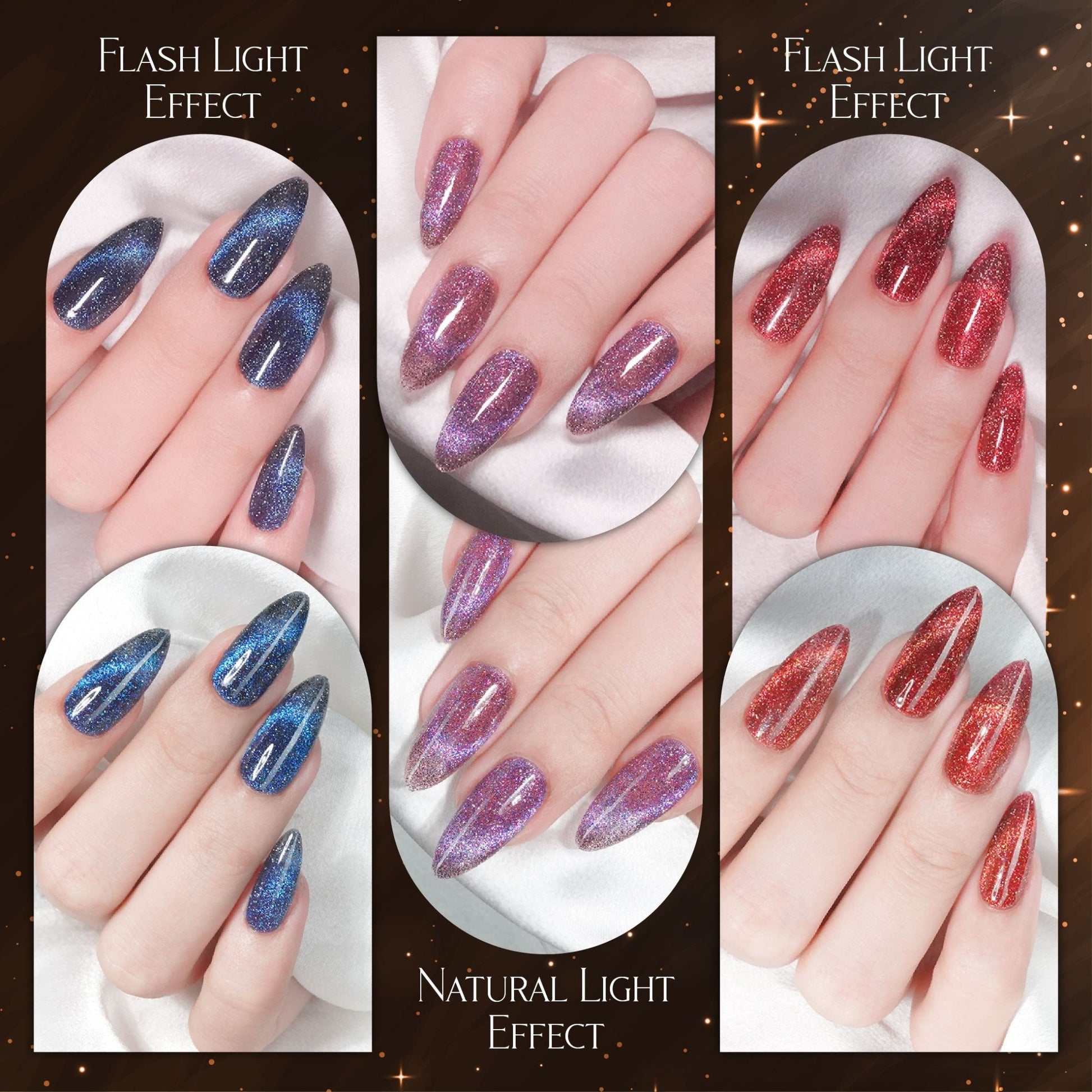 LAVIS Cat Eyes CE8 - Gel Polish 0.5 oz - Hidden Treasures Collection - DTK Nail Supply