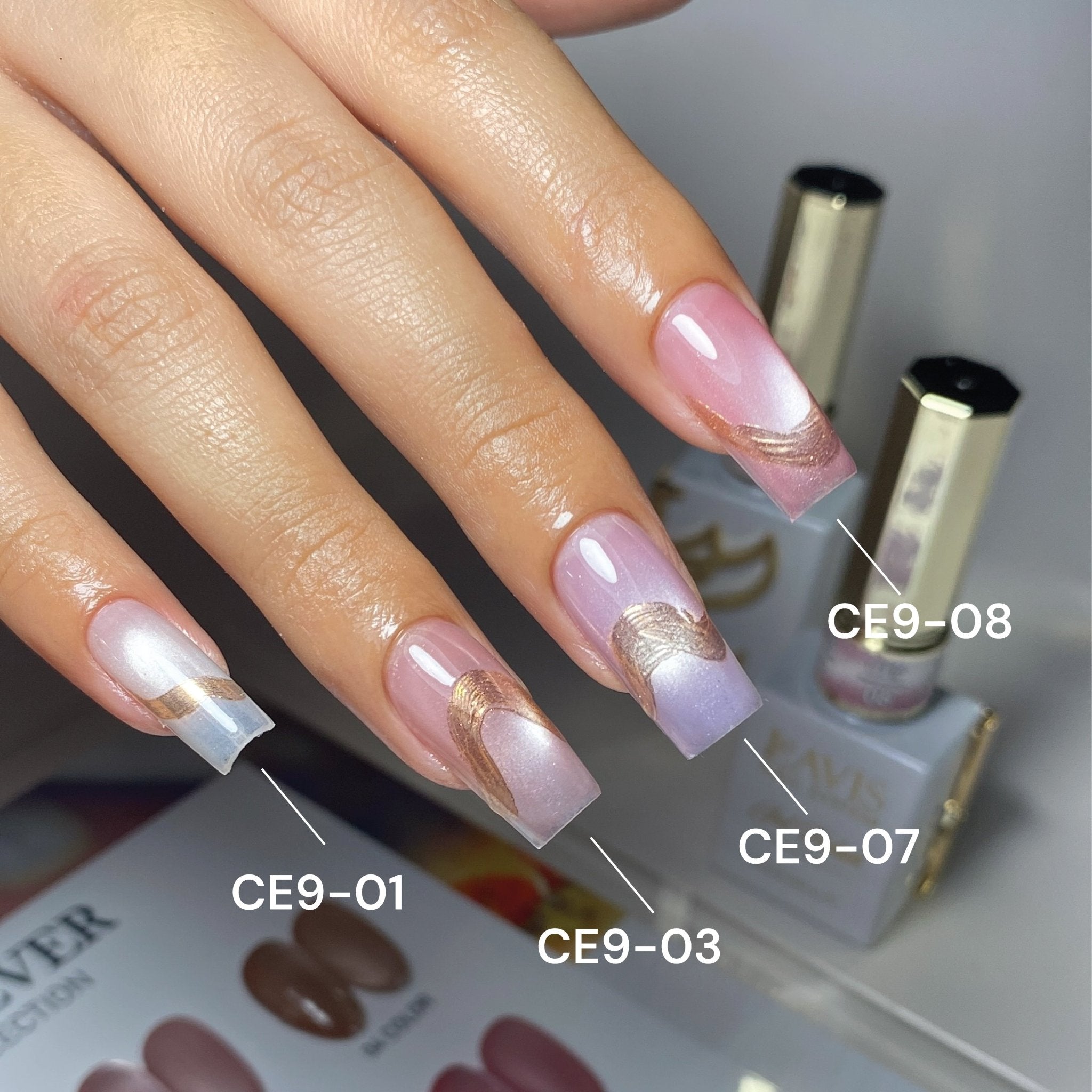 LAVIS Cat Eyes CE9 - 03 (Ver2) - Gel Polish 0.5 oz - Lavis Cabin Fever Collection - DTK Nail Supply