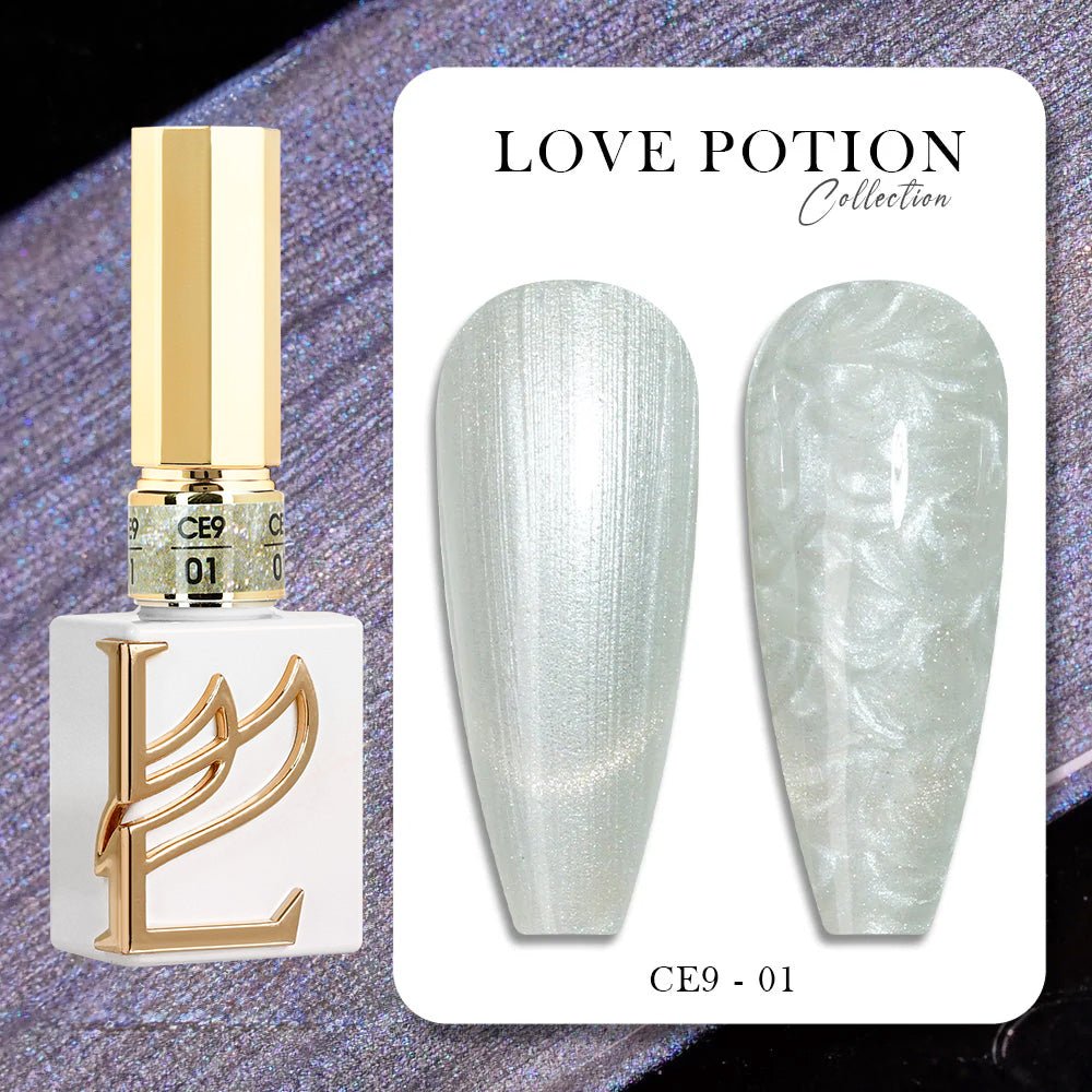 LAVIS Cat Eyes CE9 (Ver1) - Set 12 Gel Polish 0.5 oz - Love Pition Collection - DTK Nail Supply