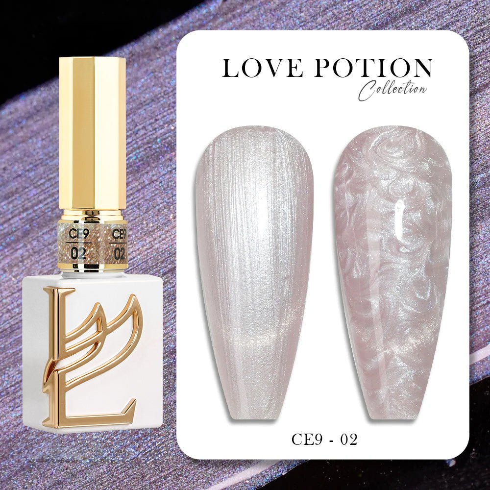 LAVIS Cat Eyes CE9 (Ver1) - Set 12 Gel Polish 0.5 oz - Love Pition Collection - DTK Nail Supply