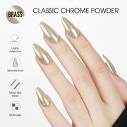 LAVIS Chrome Classic - Brass - 0.5gr (PCS) - DTK Nail Supply