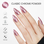 LAVIS Chrome Classic - Lilac - 0.5gr (PCS) - DTK Nail Supply
