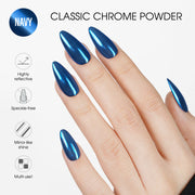 LAVIS Chrome Classic - Navy - 0.5gr (PCS) - DTK Nail Supply