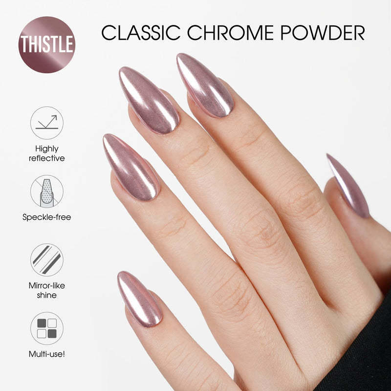 LAVIS Chrome Classic - Thistle - 0.5gr (PCS) - DTK Nail Supply