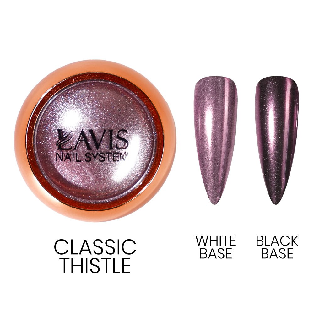 LAVIS Chrome Classic - Thistle - 0.5gr (PCS) - DTK Nail Supply