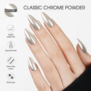 LAVIS Chrome Classic - Titanium - 0.5gr (PCS) - DTK Nail Supply