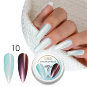 LAVIS Chrome Powder AURORA 10 - 1gr (PCS) - DTK Nail Supply
