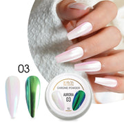 LAVIS Chrome Powder AURORA - 1gr (PCS) - DTK Nail Supply