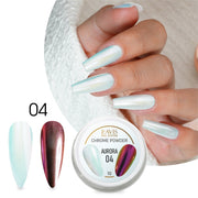 LAVIS Chrome Powder AURORA - 1gr (PCS) - DTK Nail Supply
