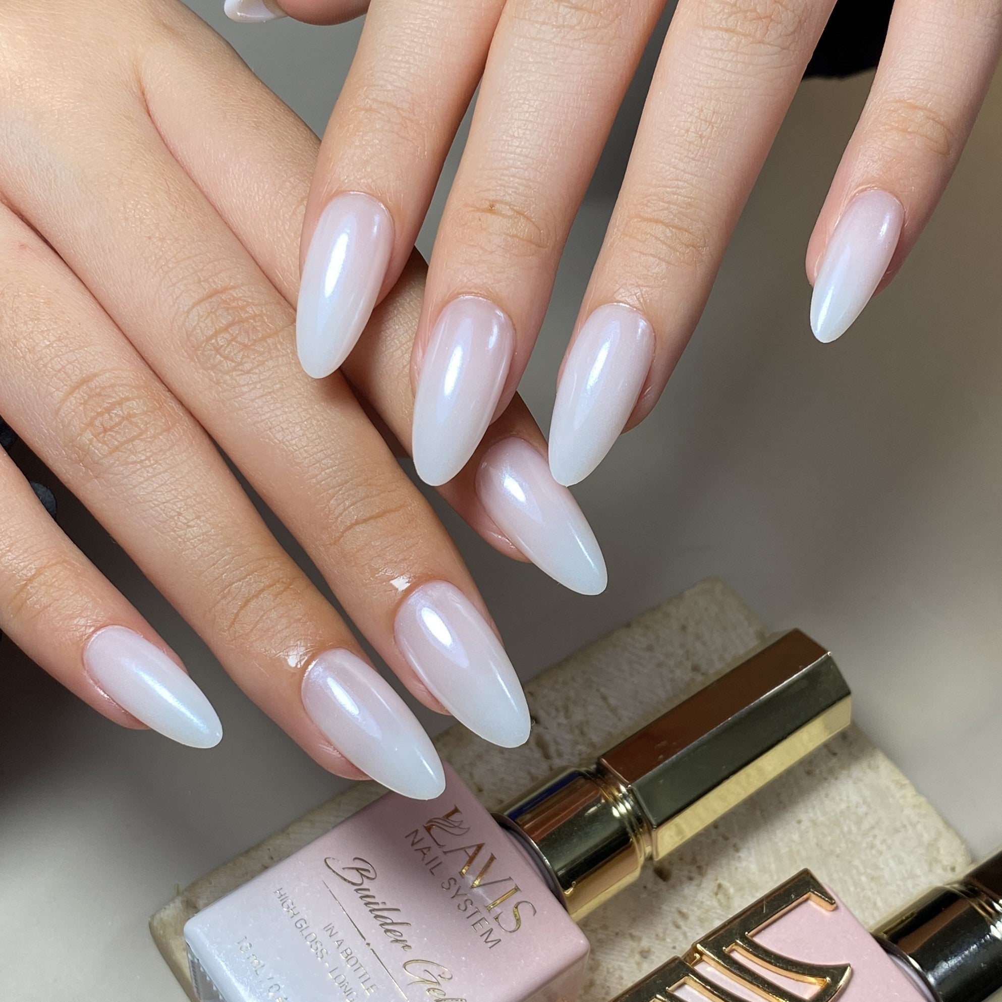 LAVIS Chrome Powder - AURORA GLASS - DTK Nail Supply