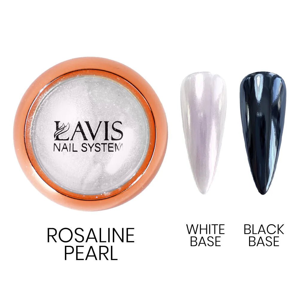 LAVIS Chrome Rosaline Pearl - DTK Nail Supply