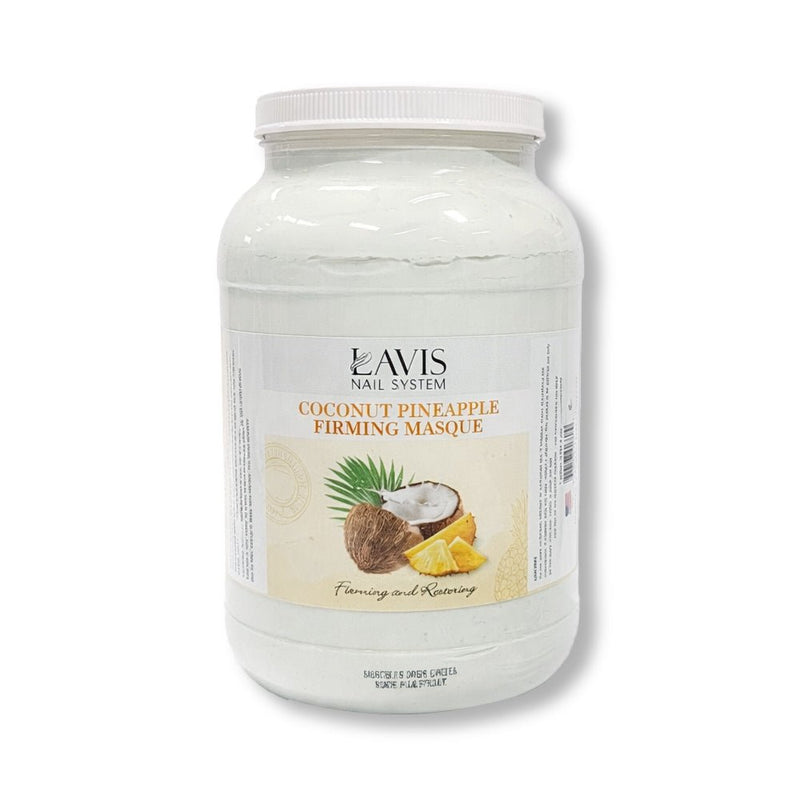 LAVIS - Coconut Pineapple - Pedi Cream Mask for Pedicure - 1 gallon - DTK Nail Supply