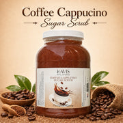 LAVIS - Coffee Cappucino - Sugar Scrub for Pedicure - 1Gallon - DTK Nail Supply