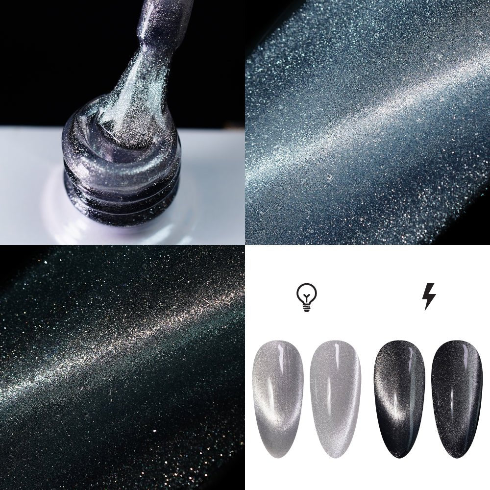 LAVIS Crystal Cat Eye Gel - Universal Cat Eye Collection - DTK Nail Supply