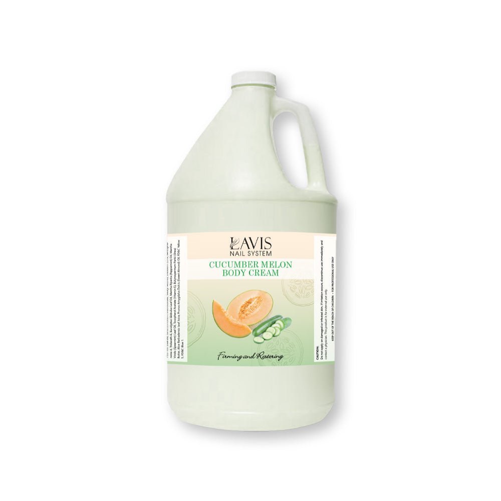 LAVIS - Cucumber Melon - Body Cream - 1Gallon - DTK Nail Supply