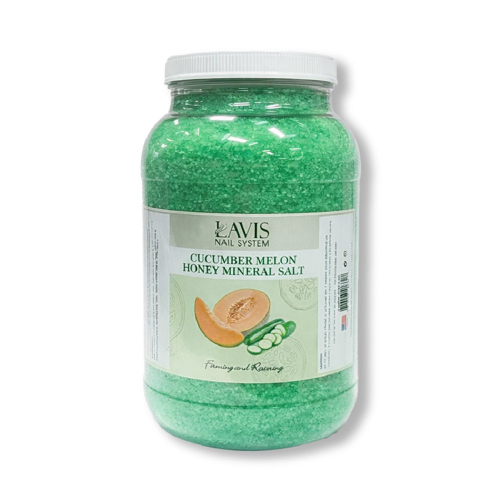LAVIS - Cucumber Melon Honey Mineral Salt - 1 gallon - DTK Nail Supply