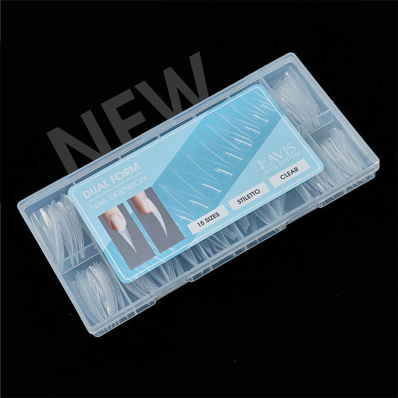 LAVIS - Dual Form Stiletto Clear