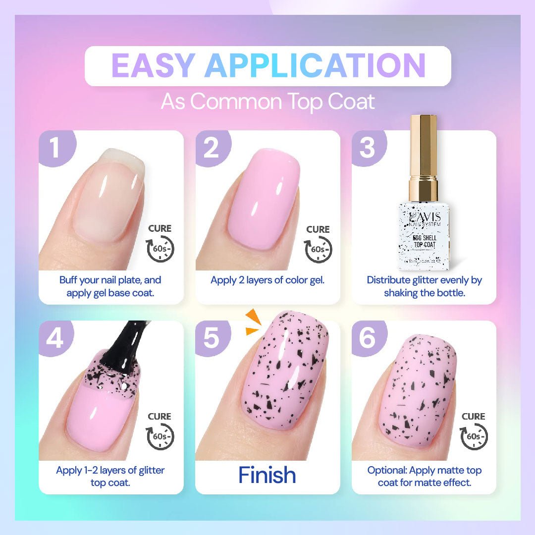 LAVIS Eggshell Gel - DTK Nail Supply