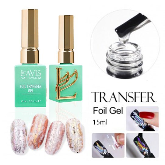 LAVIS Foil Transfer Gel (New) - DTK Nail Supply