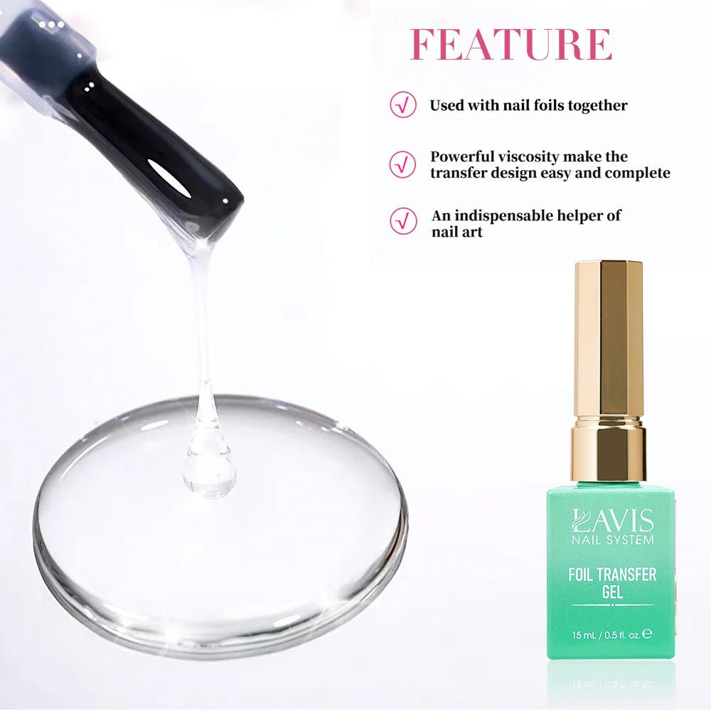 LAVIS Foil Transfer Gel (New) - DTK Nail Supply