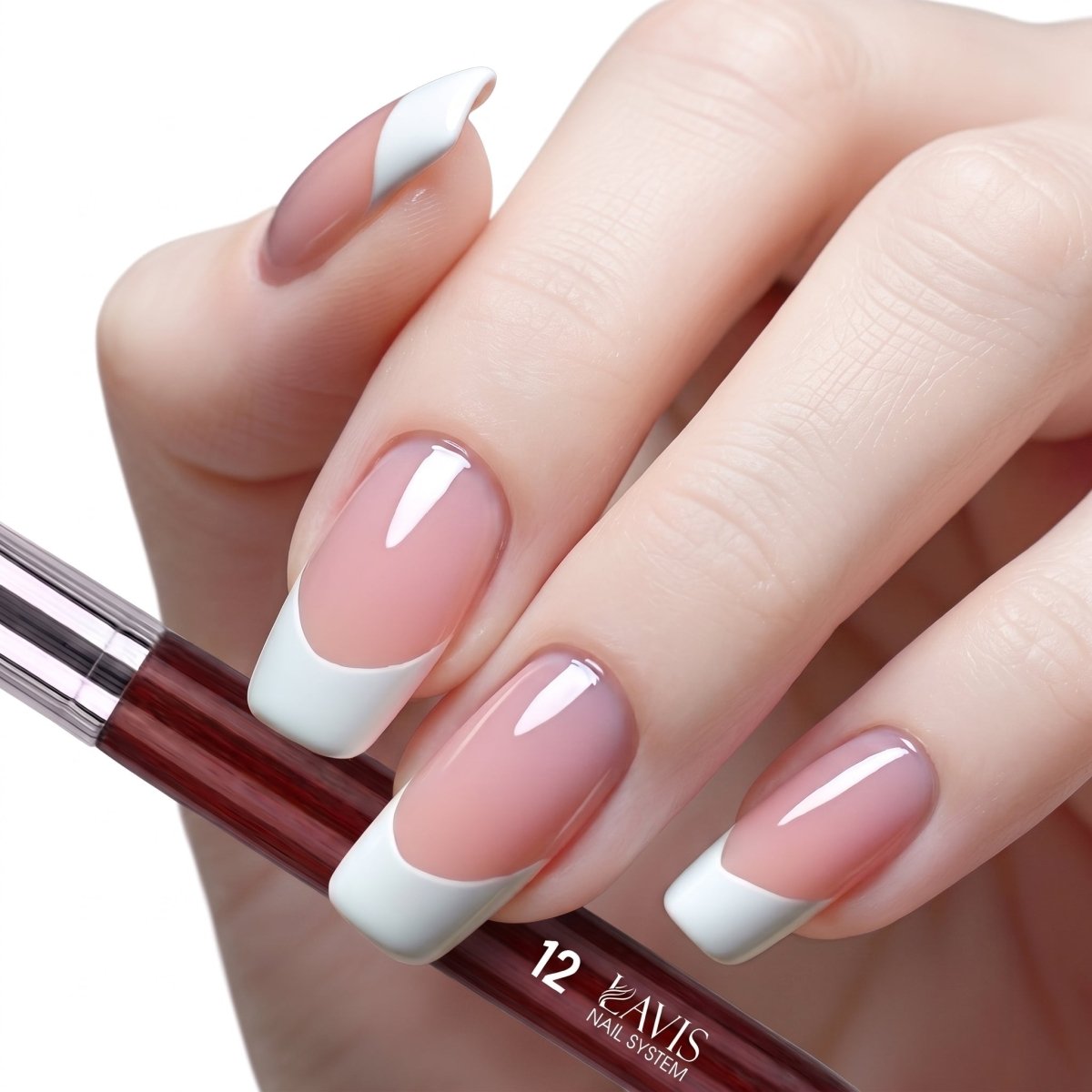 LAVIS French Brush - 10 - DTK Nail Supply