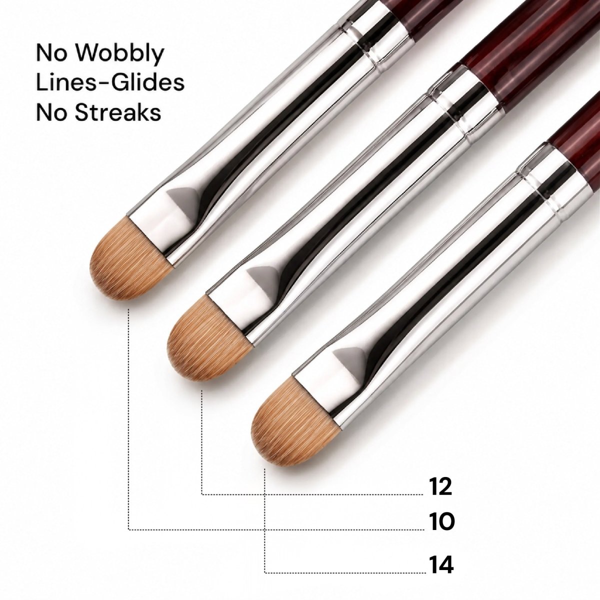 LAVIS French Brush - 14 - DTK Nail Supply