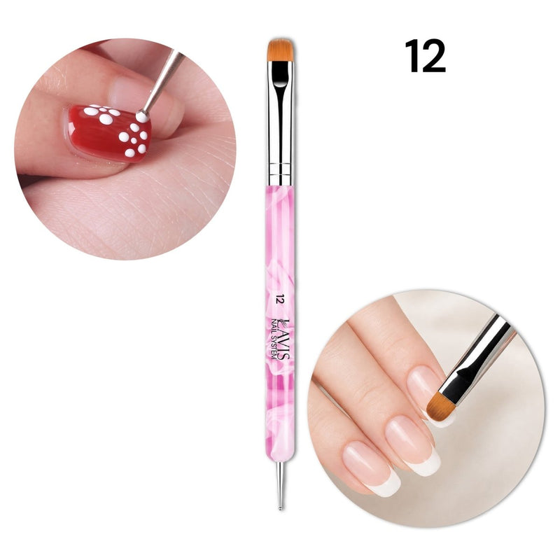 LAVIS French Brush Pink - 12 - DTK Nail Supply