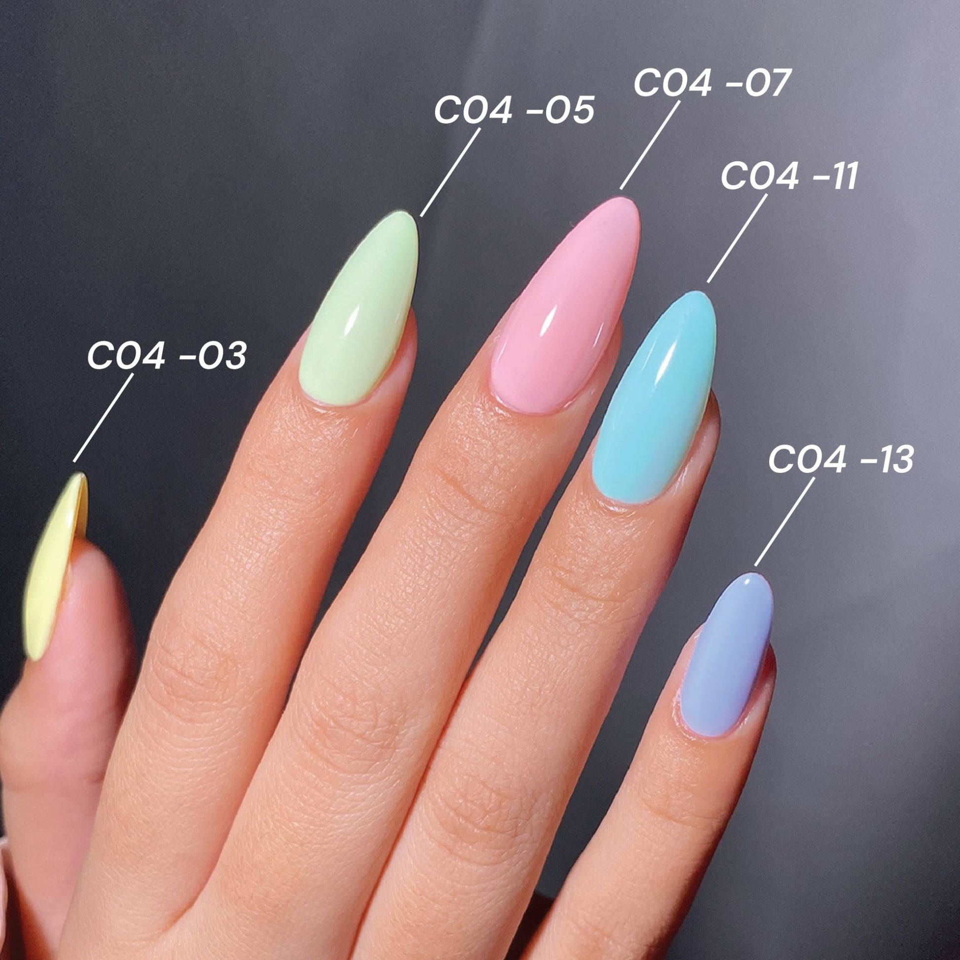 LAVIS Gel Color - Pastel - DTK Nail Supply